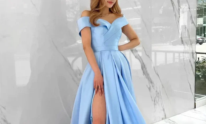 The Timeless Charm of a Light Blue Dress